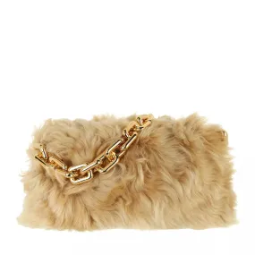 Bottega Veneta  Chain Handle Bag Porridge Gold 