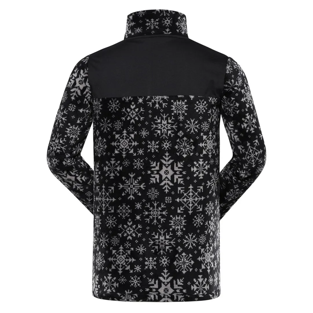 Herren-Fleece-Sweatshirt ALPINE PRO EFLIN schwarz