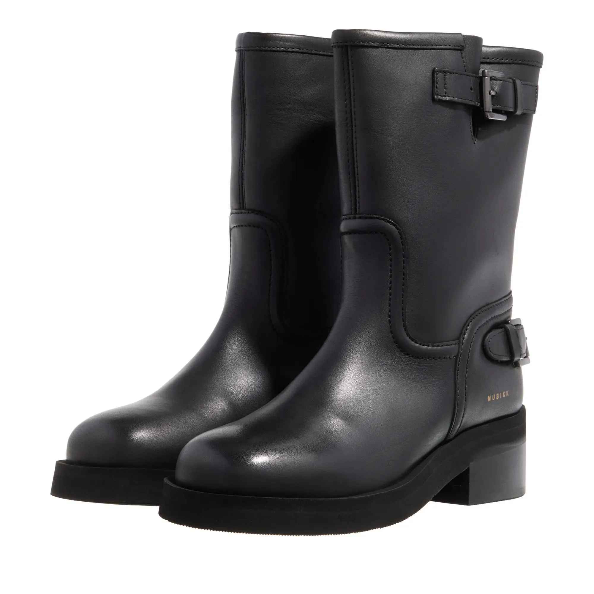   Nubikk  Eve Leva Black Leather  Stiefelette 