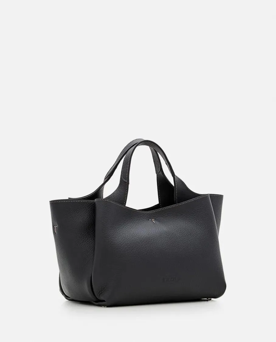   Tod's  Mini Leather Tote Bag Black  Tote 
